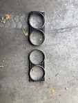 1967 Lincoln Continental Head Light Bezel C7VB 13064-LH / 13052 Rh. Fixed Price $200.00.