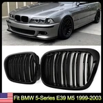 2PCS Front Bumper Kidney Grille For Bmw Series E39 525I 530I M5 1999-03. Fixed Price $24.43.