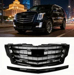84661791 Glossy Black Front Upper Grille For Cadillac Escalade 2015-2020. Fixed Price $192.00.