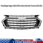 Front Bumper Upper For 2018-2021 Chevy Chevrolet Traverse Center Grille. Fixed Price $105.00.
