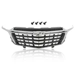 Fit For 2022 2023 2024 Chevrolet Equinox Front Bumper Upper Grille W/chrome Trim. Fixed Price $101.82.