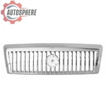 Sherman 548-99-6 Chrome Grille 6W3Z8200AA For Mercury Grand Marquis 2006-2011. Fixed Price $51.99.