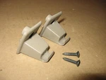 1992-1999 95 Chevy Suburban/tahoe Gmc Yukon Sun Visor Clip With Screws -tan. Fixed Price $24.95.