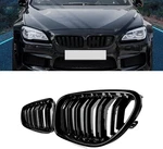 2012-18 Bmw F06 F12 F13 M6 650I 640I Gloss Black Front Kidney Grille. Fixed Price $34.99.