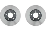 Front Kit Raybestos Disc Brake Rotor For 1991-1995 Dodge Grand Caravan (63095). Fixed Price $126.47.