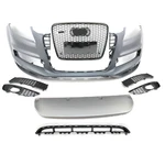 Replacement 2010 -15 Sline Sport Front Bumper Cover RSQ7 Grille Spoiler 8PC. Fixed Price $699.91.