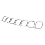 New Grille Trim Ring Set Fits 2017-2021 Jeep Compass 104-10673A Capa. Fixed Price $156.96.
