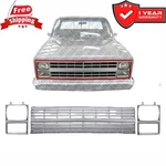 Fits Front Grille & Headlamp 3PC For 83-84 Chevy C10 Suburban Blazer Jimmy. Fixed Price $189.90.