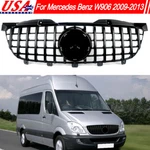 Gt Front Racing Grille For Mercedes Benz Sprinter W906 2009-2013 Gloss Black. Fixed Price $138.99.