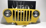 97-06 Jeep Tj Wrangler Pyh Solar Yellow Front Grille Panel W/ Headlights + V-bar. Fixed Price $343.20.
