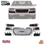 New Front Grille Headlights Parking Kit Set 5PC For 2004-12 Canyon Gmc. Fixed Price $313.25.