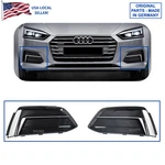Oem Front Bumper Side Grille Insert Trim 2PC Set For 2018- 2019 A5 Base Only. Fixed Price $589.00.