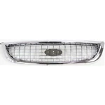 Grille 2000-2003 Ford Windstar Chrome Shell W/ Black Insert Plastic. Fixed Price $71.86.
