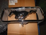 New! Scott Drake Grill Emblem Horse And Corral 1967 Ford Mustang C7ZZ-A Lic. Fixed Price $125.00.