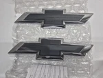 2024-2026 Chevrolet Silverado Front & Rr Black Emblem 85632343 Genuine Oem Gm. Fixed Price $149.99.