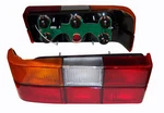 Volvo 240 Tail Light Complete Left Side W/ Black Molding Made EU1372449. Fixed Price $74.98.