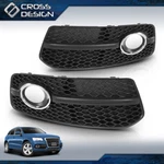 Fit For 2009-2012 Audi Q5 8R Front Bumper Fog Light Cover Grille Bezel Pair. Fixed Price $55.90.