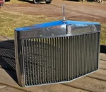 Lincoln D3LB8A405 1973-1976 Mark Iv Chrome Front Grille With Top Emblem. Fixed Price $210.00.