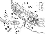 Genuine Ford Grille Assembly PC3Z-8200-HC. Fixed Price $805.72.