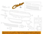 Chrysler Oem 15-23 Challenger Grille Components-nameplate 68214652AA. Fixed Price $63.59.
