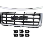 Grille For Gmc Sierra 1500 Truck 2007-2013. Fixed Price $131.88.