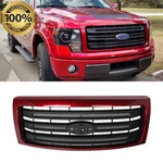 Ruby Red Front Bumper Grille Fits 2009-2013 2014 Ford F150 F-150 King Ranch. Fixed Price $163.99.