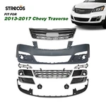 Front Bumper Cover Kit For 2013-2017 Chevy Chevrolet Traverse Grille Assembly. Fixed Price $499.99.