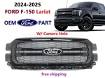 2024-2026 Ford F-150 Lariat Upper Grille Pearl Black RL34-8200-GAW #1. Fixed Price $380.00.