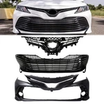 For 2018 - 2020 Toyota Camry Xle Front Bumper &upper Lower Grille Kit. Fixed Price $263.54.