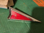 1975 Catalina Grill Header Panel Arrowhead Emblem, Nos Gm 496847. Fixed Price $60.00.