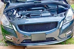 Mesh Sport Grille Matte Black Abs - New For Volvo S60 2011 2012 2013. Fixed Price $99.90.