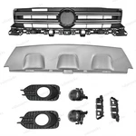 8PC For Tiguan 2012-2017 Bumper Chrome Lower Grille Panel Fog Light Bracket Kit. Fixed Price $113.97.