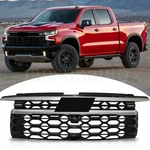 Front Bumper Grille For 2022 2023 Chevrolet Silverado 1500 Fit ZR2. Fixed Price $398.00.