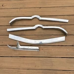 1956 Desoto Firedome Upper Grille Lower Pass Side Bumper Corner 4 Pcs. Fixed Price $299.00.