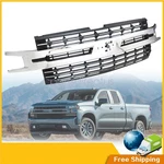 Chrome Front Bumper Grille Fit 2019 2020 2021 Chevy Silverado 1500 8449330. Fixed Price $275.49.