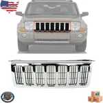 For 2006-2010 Jeep Commander Sport Front Grille Assembly Chrome CH1200303. Fixed Price $161.55.