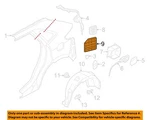 Ford Oem 15-23 Edge Quarter Panel Components-vent Grille EM2Z61280B62H. Fixed Price $50.84.