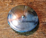 Vintage Early Automobile Grill Crank Hole Cover 1920 S-1930. Fixed Price $50.00.