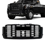 For Gmc Sierra 2500 Hd / 3500 2024-2026 Front Grille Bumper Gloss Black. Fixed Price $898.99.