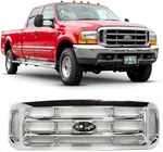 Grille Assembly Chrome 1999-2004 Ford F250 Super Duty F81Z8200 FO1200417. Fixed Price $179.95.