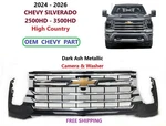 2024-2026 Chevy Silverado 2500HD 3500HD High Country Upper Bumper & Grille #9. Fixed Price $1350.00.