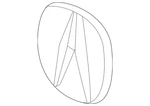 Genuine Acura Grille Emblem 75700-3S5-A00. Fixed Price $37.83.