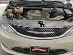 Used Upper Grille Fits: 2017 Chrysler Pacifica Mesh Design W/o Surr. Fixed Price $189.90.
