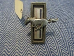 1969 Ford Mustang Boss 302 429 Mach Gt Grille Emblem With Bracket Unbroken. Fixed Price $29.99.