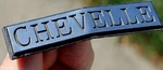 1975 Chevrolet Chevelle Malibu Front Grille Emblem Nameplate Oem 347378. Fixed Price $24.50.