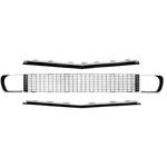 1967 1968 Camaro Rs Chrome Grille+molding Upper+lower+headlight Bezels. Fixed Price $520.99.