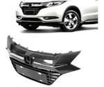 Black & Chrome Front Upper Grille For 2016 2017 2018 Honda Hr-v Hrv. Fixed Price $54.99.