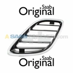 Saab 9-5 02-05 Grille Front Left Driver Chrome 5336151 5289699 New Genuine Oem. Fixed Price $59.99.