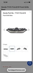 2017-19 Honda Crv Grille Base. Fixed Price $120.00.