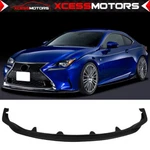 Fits 15-18 Lexus RC200T RC300 RC350 Silkblaze Style Front Bumper Lip Spoiler Pp. Fixed Price $159.99.